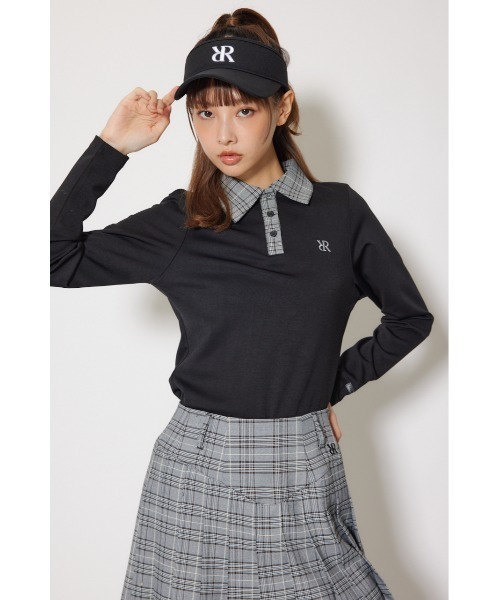 RIENDA GOLF（リエンダ ゴルフ） tシャツ 「RIENDA GOLF」襟付き
