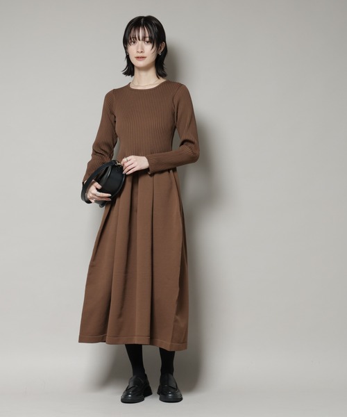 NANO universe（ナノ・ユニバース） ワンピース フォルムスカート