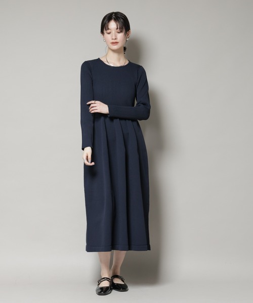 ワンピース __yuzu_ NANO universe（ナノ・ユニバース） ワンピース フォルムスカート