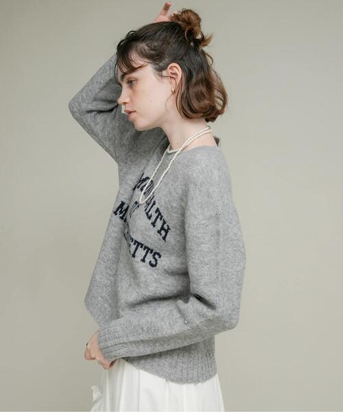 URBAN RESEARCH Sonny Label ニット セーター 「洗濯可」ジャガード