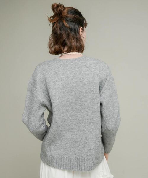 URBAN RESEARCH Sonny Label ニット セーター 「洗濯可」ジャガード