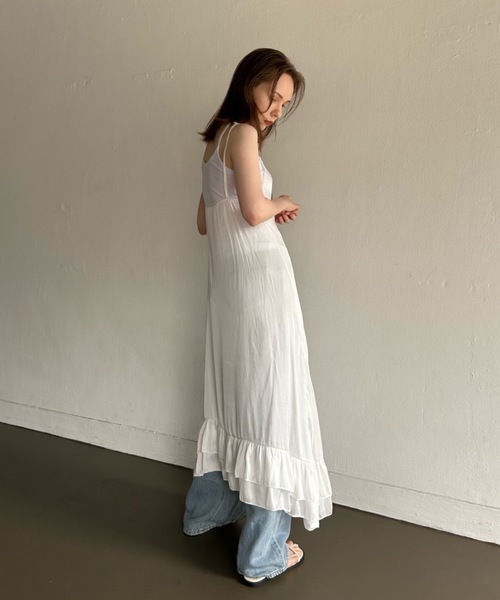 「Didot.showroom」 サロペットスカート FREE ホワイト レディース_画像5