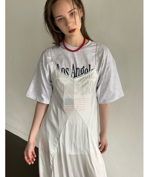 「Didot.showroom」 サロペットスカート FREE ホワイト レディース_画像9