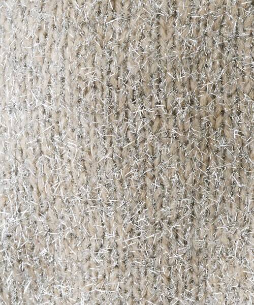 UNTITLED（アンタイトル） カーディガン 「ラメ風/着映え」ファンシー