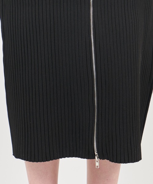 「ROYAL PARTY」 ノースリーブワンピース SHORT ブラック レディース_画像6