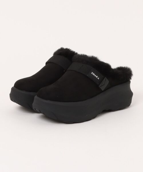 シャカ サンダル SHAKA スナッグ ボア ミュール GES チャンキー SNUG BOA MULE GES CHUNKY 厚底 サンダル シューズ メンズ レディース アウトドア ブラック SK-345 SHAKA（シャカ） サンダル SNUG BOA MULE GES CHUNKY（スナッグ ボア