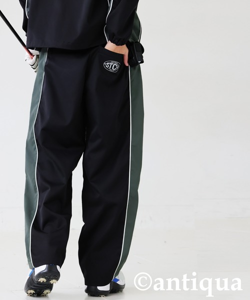 【intch.】ShankSuper110sWoolSlacksICESENSE antiqua（アンティカ） パンツ 「STCH」配色パンツ レディース メンズ