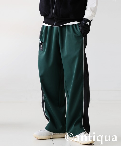 antiqua（アンティカ） パンツ 「STCH」配色パンツ レディース メンズ