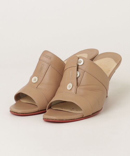 Christian Louboutin（クリスチャンルブタン） ミュール 35 ベージュ