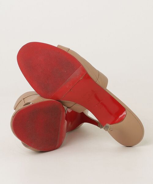 Christian Louboutin（クリスチャンルブタン） ミュール 35 ベージュ