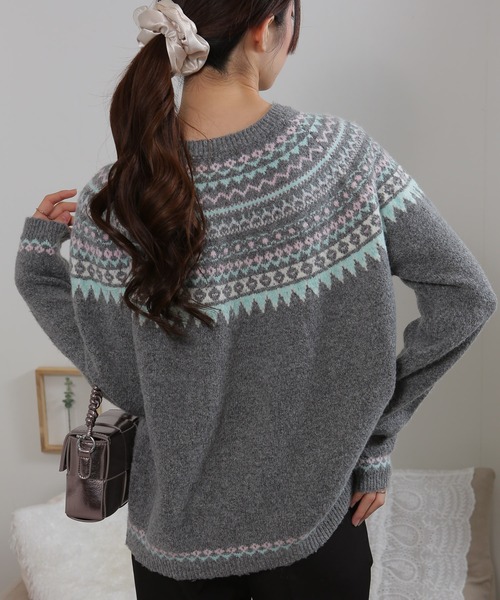 pumpkin port（パンプキンポート） ニット セーター カラフルカラー