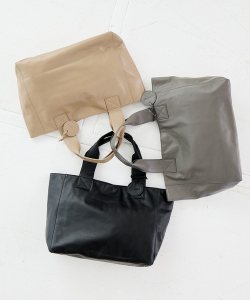 トートバッグ 軽量 本革 A4 通勤 通学 49917 レディース メンズ