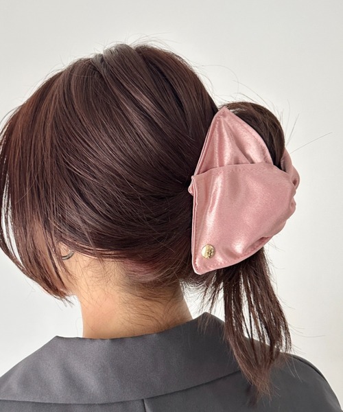 〇ローズバッド揺れる大人ヘアクリップ❁✿✾ LOVALOT（ラバロット） ヘアクリップ 入学式 卒園式 「動画あり