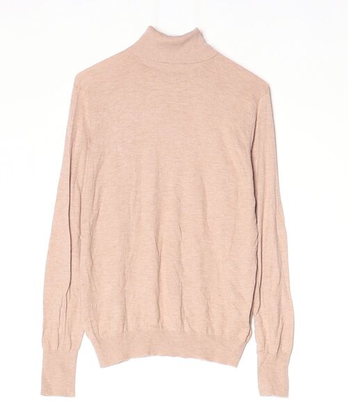 anuans（アニュアンス） タートルネックニット FREE ベージュ