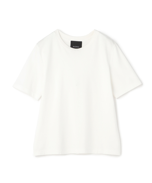 「N.O.R.C」 半袖Tシャツ M オフホワイト レディース_画像2