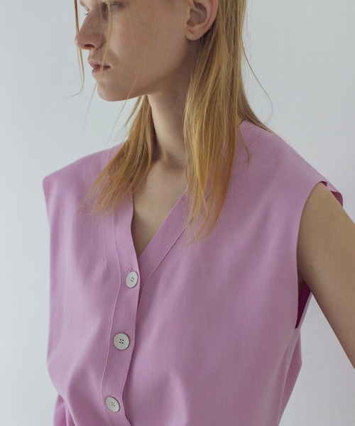 「DRESSLAVE」 ベスト 38 ピンク レディース_画像8