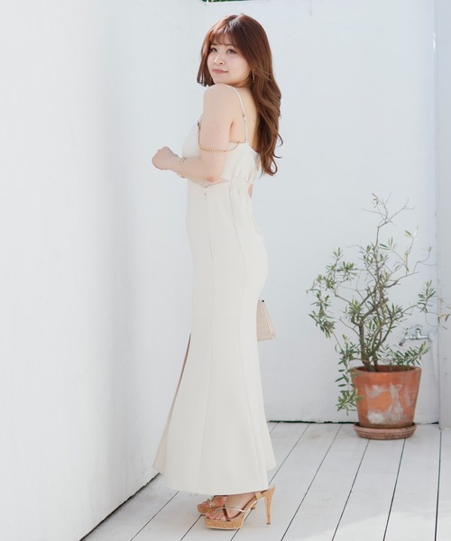 「LIPSERVICE」 キャミソールワンピース M グリーン レディース_画像2