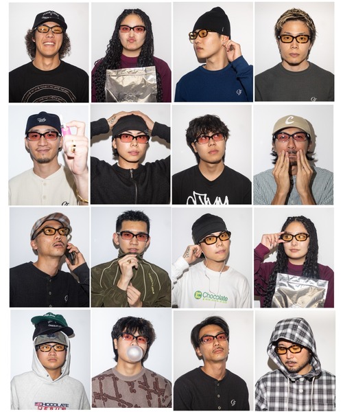 Chocolate Jesus サングラス Chocolate Jesus×金子眼鏡 メンズ
