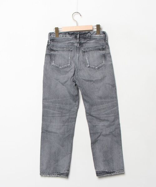 「upperhights」 デニムパンツ 22 グレー レディース_画像2