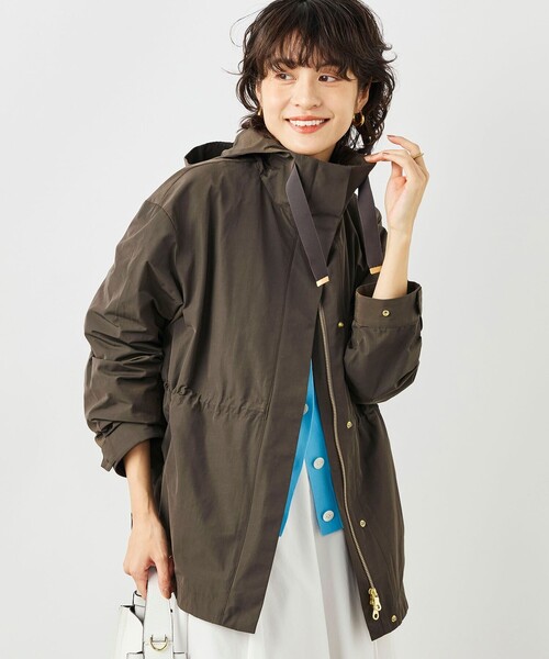 NOLLEY'S ：ノーリーズ 【撥水加工】フーテッドブルゾン 撥水加工】フーテッドブルゾン | ノーリーズ(NOLLEY'S) | マルイウェブ