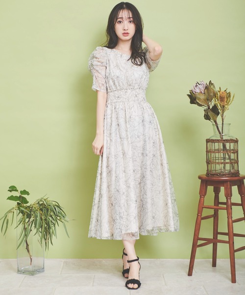 「NOELA」 半袖ワンピース S ピンク レディース_画像9
