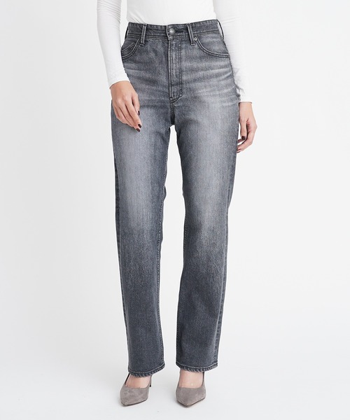 タグ付き新品/ヤヌーク　デニム　24 YANUK（ヤヌーク） デニムパンツ 24inch ライトグレー レディース