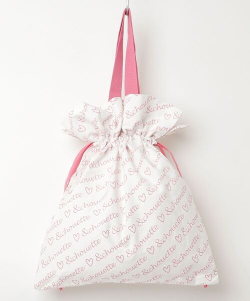 「& chouette」 トートバッグ - ピンク レディース_画像2