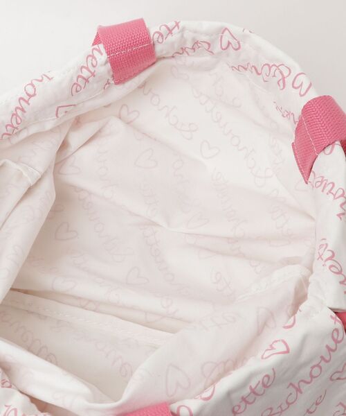 「& chouette」 トートバッグ - ピンク レディース_画像4