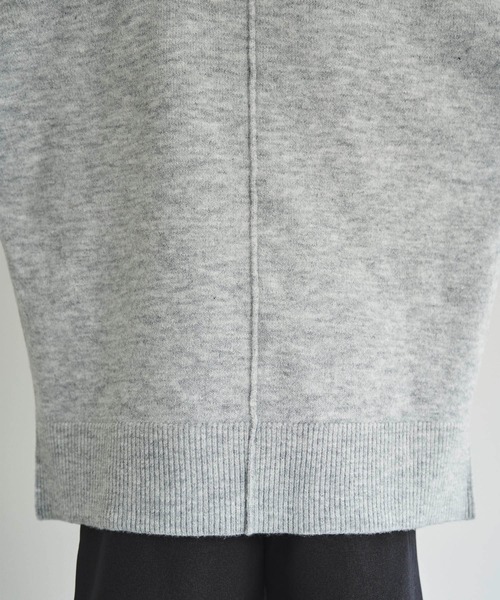 「mil」 長袖ニット ONE SIZE モカ レディース_画像5