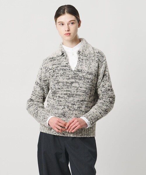 LOEFF（ロエフ） ニット セーター 「LOEFF」ラッセルヤーン スキッパー 