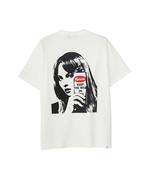「HYSTERIC GLAMOUR」 半袖Tシャツ MEDIUM ブラック メンズ_1