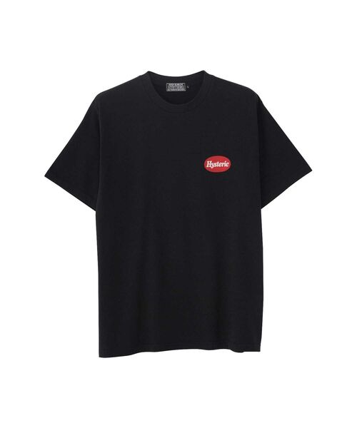 「HYSTERIC GLAMOUR」 半袖Tシャツ MEDIUM ブラック メンズ_5
