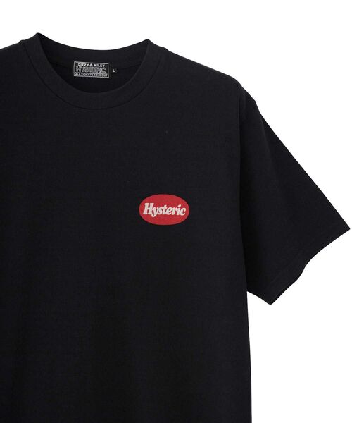 「HYSTERIC GLAMOUR」 半袖Tシャツ MEDIUM ブラック メンズ_6