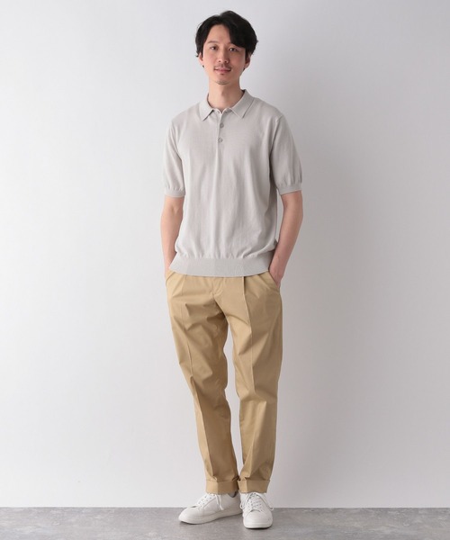 「RING JACKET」 チノパンツ MEDIUM ベージュ メンズ_画像4