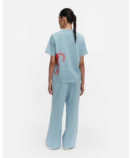 marimekko（マリメッコ） tシャツ 「kioski」Else Musta Tamma / t