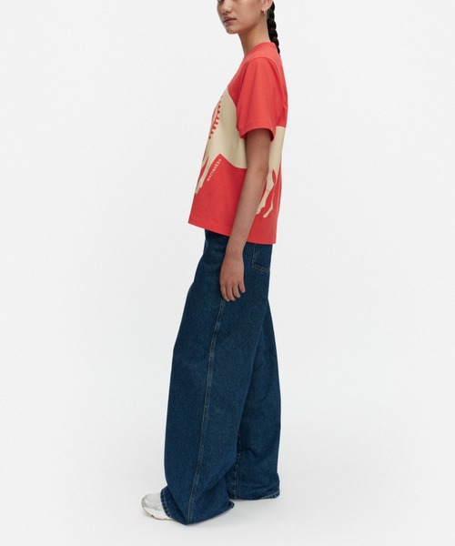 marimekko（マリメッコ） tシャツ 半袖 「kioski」Else Musta Tamma