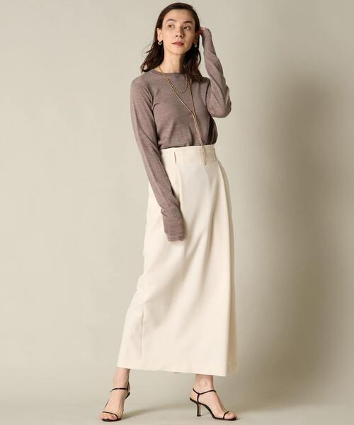 「Liesse」 タイトスカート 2 グレー レディース_画像2