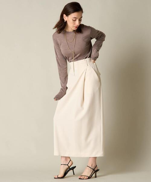 「Liesse」 タイトスカート 2 グレー レディース_画像5