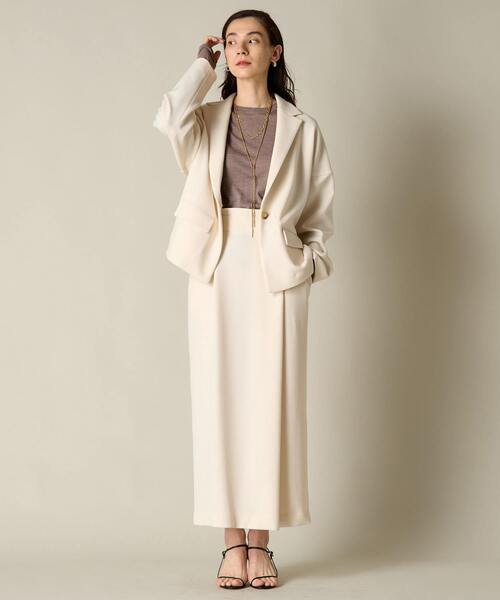 「Liesse」 タイトスカート 2 グレー レディース_画像7