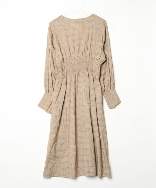 「ROSE BUD」 長袖ワンピース FREE イエロー レディース_画像2