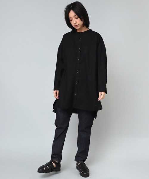 「URCH RNA」 長袖シャツ MEDIUM ブラウン レディース_画像6