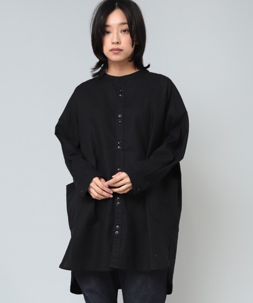 「URCH RNA」 長袖シャツ MEDIUM ブラウン レディース_画像7