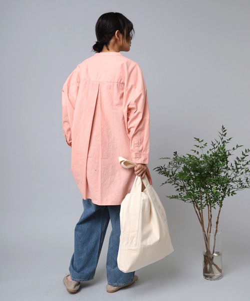 「URCH RNA」 長袖シャツ MEDIUM ブラウン レディース_画像8