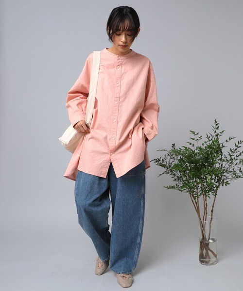 「URCH RNA」 長袖シャツ MEDIUM ブラウン レディース_画像9