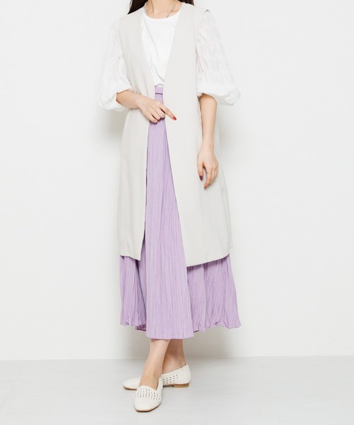 「HIMIKO」 フラットパンプス 23.0cm プラチナム レディース_画像8