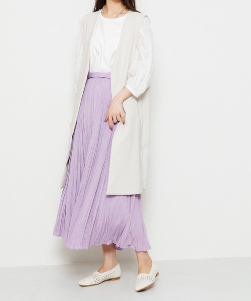 「HIMIKO」 フラットパンプス 23.0cm プラチナム レディース_画像9