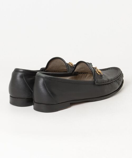 「GUCCI」 モカシンシューズ 35.5 ブラック レディース_画像2