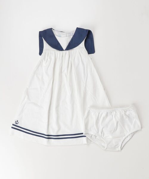 Ralph Lauren コットン セーラー ドレス & ブルマ サイズ 85 Polo Ralph Lauren Childrenswear ベビー コットン インターロック
