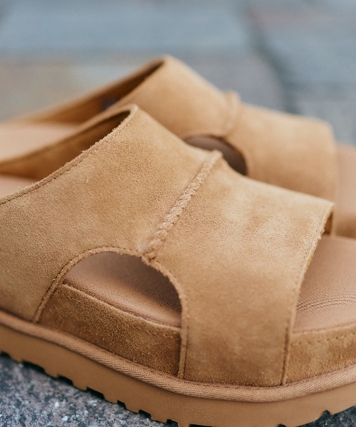 UGG Australia（アグオーストラリア） 厚底 ugg サンダル W GOLDENSTAR