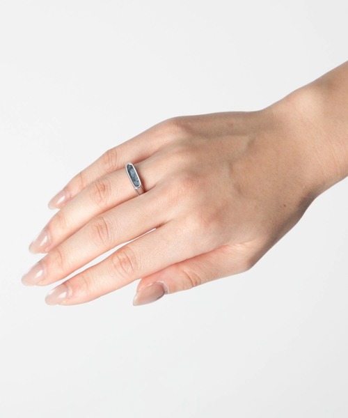 TOM WOOD（トムウッド） 指輪 リング TOM WOOD MARIO RING LARVIKITE